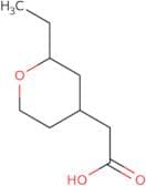 2-(2-Ethyloxan-4-yl)acetic acid