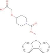 2-({1-[(9H-Fluoren-9-ylmethoxy)carbonyl]piperidin-4-yl}oxy)acetic acid