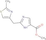 Methyl 2-[(2-methyl-1,3-thiazol-4-yl)methyl]-1H-imidazole-4-carboxylate