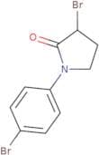 3-Bromo-1-(4-bromophenyl)pyrrolidin-2-one