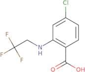 4-Chloro-2-[(2,2,2-trifluoroethyl)amino]benzoic acid