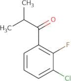 1-(3-Chloro-2-fluorophenyl)-2-methylpropan-1-one