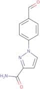 1-(4-Formylphenyl)-1H-pyrazole-3-carboxamide