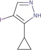 3-Cyclopropyl-4-iodo-2H-pyrazole