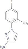 1-(4-Fluoro-2-methylphenyl)-1H-pyrazol-3-amine