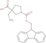 3-Ethyl-1-{[(9H-fluoren-9-yl)methoxy]carbonyl}pyrrolidine-3-carboxylic acid