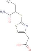 2-(2-((1-Amino-1-oxobutan-2-yl)thio)thiazol-4-yl)acetic acid