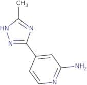 4-(5-Methyl-1H-1,2,4-triazol-3-yl)pyridin-2-amine