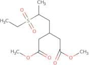 Dimethyl 3-[2-(ethylsulfonyl)propyl]glutarate