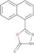 5-(Naphthalen-1-yl)-1,3,4-oxadiazole-2-thiol