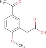 2-(5-Acetyl-2-methoxyphenyl)acetic acid