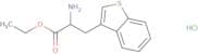 Ethyl 2-amino-3-(1-benzothiophen-3-yl)propanoate hydrochloride