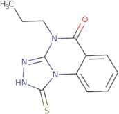 4-Propyl-1-sulfanyl-4H,5H-[1,2,4]triazolo[4,3-a]quinazolin-5-one