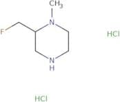 2-(Fluoromethyl)-1-methylpiperazine dihydrochloride