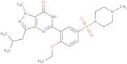 5-{2-Ethoxy-5-[(4-methylpiperazin-1-yl)sulfonyl]phenyl}-1-methyl-3-(2-methylpropyl)-1H,6H,7H-pyraz…