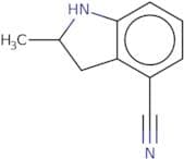 2-Methyl-2,3-dihydro-1H-indole-4-carbonitrile