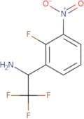 2,2,2-Trifluoro-1-(2-fluoro-3-nitrophenyl)ethan-1-amine