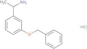 (1S)-1-[3-(Benzyloxy)phenyl]ethan-1-amine hydrochloride