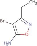 4-Bromo-3-ethyl-1,2-oxazol-5-amine