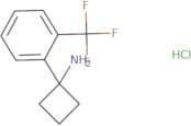 1-[2-(Trifluoromethyl)phenyl]cyclobutan-1-amine hydrochloride