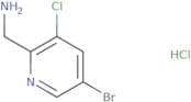 (5-Bromo-3-chloropyridin-2-yl)methanamine hydrochloride