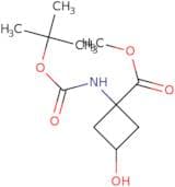 Methyl 1-{[(tert-butoxy)carbonyl]amino}-3-hydroxycyclobutane-1-carboxylate