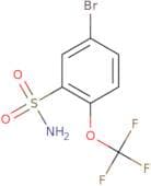 5-Bromo-2-(trifluoromethoxy)benzene-1-sulfonamide