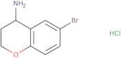6-Bromo-3,4-dihydro-2H-1-benzopyran-4-amine hydrochloride