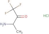 3-Amino-1,1,1-trifluorobutan-2-one hydrochloride