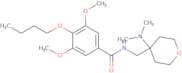 4-Butoxy-N-{[4-(dimethylamino)oxan-4-yl]methyl}-3,5-dimethoxybenzamide