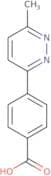 4-(6-Methylpyridazin-3-yl)benzoic acid