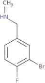 [(3-Bromo-4-fluorophenyl)methyl](methyl)amine