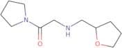 2-[(Oxolan-2-ylmethyl)amino]-1-(pyrrolidin-1-yl)ethan-1-one