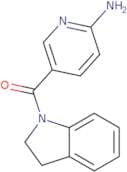 5-(2,3-Dihydro-1H-indole-1-carbonyl)pyridin-2-amine