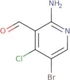 2-Amino-5-bromo-4-chloropyridine-3-carbaldehyde