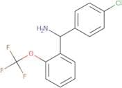 (4-Chlorophenyl)[2-(trifluoromethoxy)phenyl]methanamine