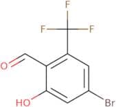4-Bromo-2-hydroxy-6-(trifluoromethyl)benzaldehyde