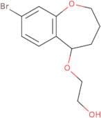 2-[(8-Bromo-2,3,4,5-tetrahydro-1-benzoxepin-5-yl)oxy]ethan-1-ol