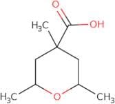 2,4,6-Trimethyloxane-4-carboxylic acid