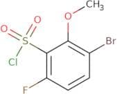 3-Bromo-6-fluoro-2-methoxybenzene-1-sulfonyl chloride