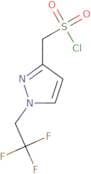 [1-(2,2,2-Trifluoroethyl)-1H-pyrazol-3-yl]methanesulfonyl chloride