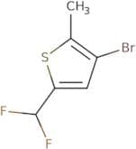 3-Bromo-5-(difluoromethyl)-2-methylthiophene