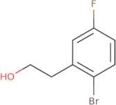 2-(2-Bromo-5-fluorophenyl)ethan-1-ol