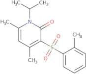 4,6-Dimethyl-3-(2-methylphenyl)sulfonyl-1-propan-2-ylpyridin-2-one