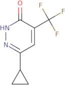 6-Cyclopropyl-4-(trifluoromethyl)-2,3-dihydropyridazin-3-one