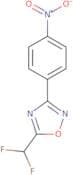 5-(Difluoromethyl)-3-(4-nitrophenyl)-1,2,4-oxadiazole