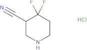 4,4-Difluoropiperidine-3-carbonitrile hydrochloride