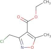 Ethyl 3-(chloromethyl)-5-methyl-1,2-oxazole-4-carboxylate