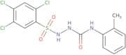 4-(2-methylphenyl)-1-((2,4,5-trichlorophenyl)sulfonyl)semicarbazide