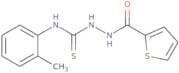 4-(2-methylphenyl)-1-(thiophene-2-carbonyl)thiosemicarbazide